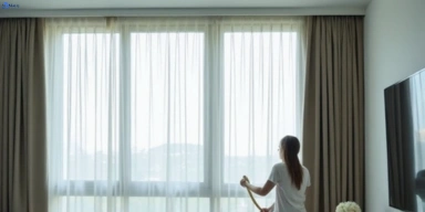 Delicate sheer drape cleaning berrinba Matty Curtain Cleaning